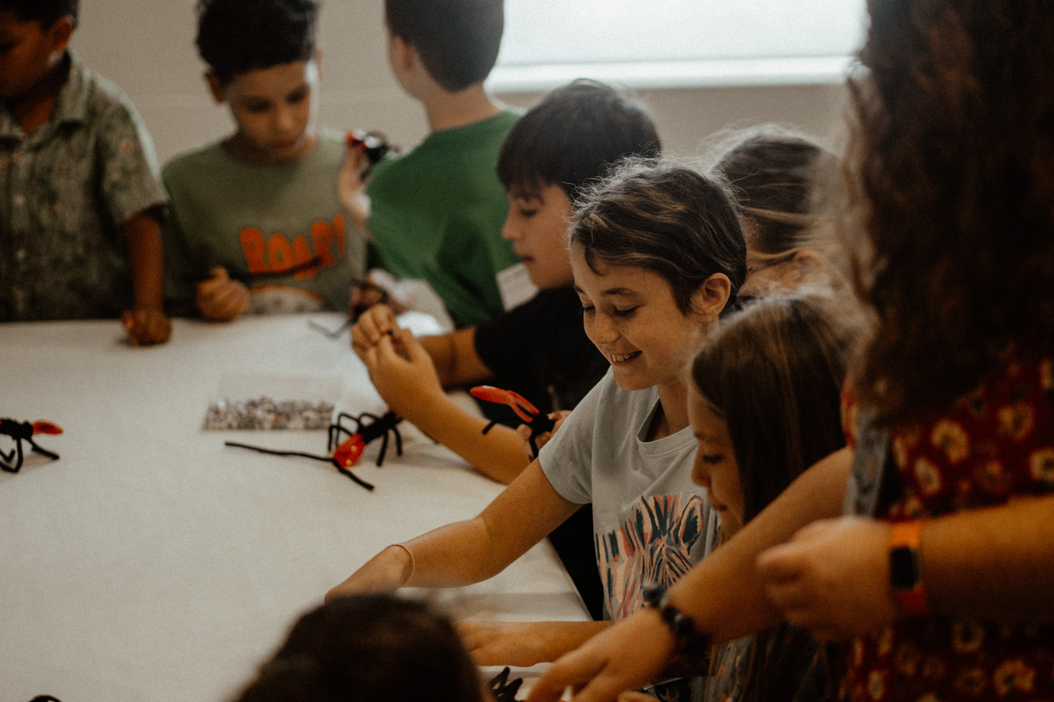 Children learning together at Tab Kids